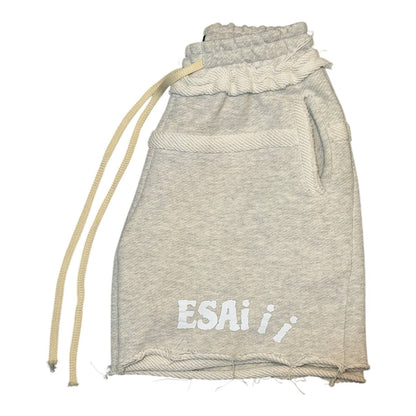 "ESAiii" GREY SHORTS