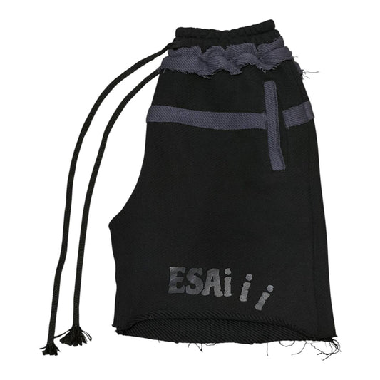 "ESAiii" BLACK SHORTS